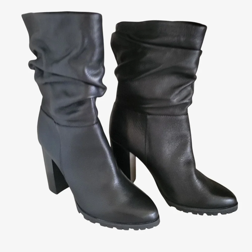 Katy Perry  The Raina  Black Slouchy Boots US SZ 8